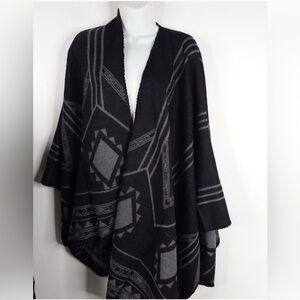 Factories Connection Black & Gray Day Wrap – One Size, New with tag [E146]
